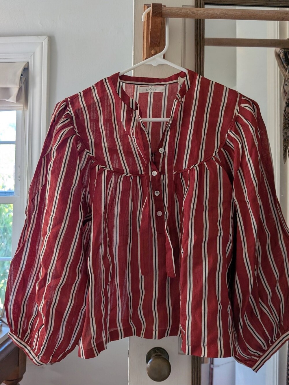 Doen Imani Top In Monaco Stripe XS